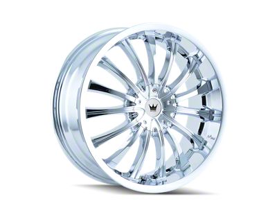 Mazzi Hype Chrome Wheel; 18x7.5 (05-09 Mustang GT, V6)