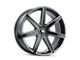 Mazzi Laguna Gloss Black Milled Wheel; 20x8.5; 35mm Offset (05-09 Mustang)