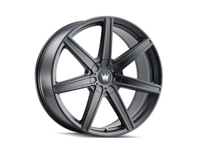 Mazzi Laguna Matte Black Wheel; 20x8.5; 35mm Offset (05-09 Mustang)