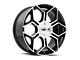 Mazzi Libra Gloss Black Machined Wheel; 20x8.5 (05-09 Mustang)