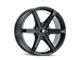 Mazzi Stilts Matte Black Wheel; 18x8 (05-09 Mustang)