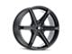 Mazzi Stilts Matte Black Wheel; 20x8.5 (05-09 Mustang)