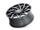 Mazzi Big Easy Matte Black Machined with Dark Wheel; 24x9.5 (06-10 Charger)