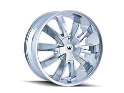 Mazzi Edge Chrome Wheel; 22x8.5 (06-10 Charger, Excluding SRT8)