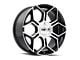 Mazzi Libra Gloss Black Machined Wheel; 20x8.5 (06-10 Charger)