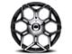 Mazzi Libra Gloss Black Machined Wheel; 20x8.5 (06-10 Charger)