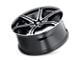 Mazzi Stilts Gloss Black Machined Wheel; 20x8.5 (06-10 Charger)