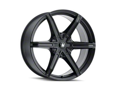 Mazzi Stilts Matte Black Wheel; 20x8.5; 35mm Offset (06-10 Charger, Excluding SRT8)