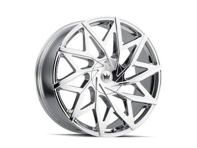 Mazzi Big Easy Chrome Wheel; 24x9.5; 18mm Offset (10-15 Camaro, Excluding ZL1)