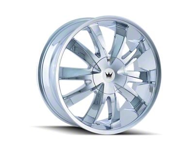 Mazzi Edge Chrome Wheel; 22x8.5; 35mm Offset (10-15 Camaro, Excluding ZL1)