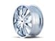 Mazzi Edge Chrome Wheel; 22x8.5; 35mm Offset (10-15 Camaro, Excluding ZL1)