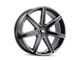 Mazzi Laguna Gloss Black Milled Wheel; 22x9.5; 18mm Offset (10-15 Camaro, Excluding ZL1)