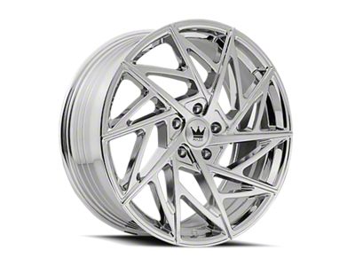 Mazzi Freestyle Chrome Wheel; 17x8; 35mm Offset (10-14 Mustang GT w/o Performance Pack, V6)