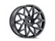 Mazzi Big Easy Matte Black Wheel; 18x8 (99-04 Mustang GT, V6)