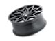 Mazzi Big Easy Matte Black Wheel; 18x8 (99-04 Mustang GT, V6)