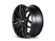 Mazzi Profile Matte Black Wheel; 24x9.5 (11-23 RWD Charger, Excluding Widebody)