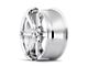 Mazzi Stilts Chrome Wheel; 22x9.5 (11-23 RWD Charger, Excluding Widebody)