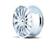 Mazzi Hype Chrome Wheel; 18x7.5; 40mm Offset (10-14 Mustang GT w/o Performance Pack, V6)