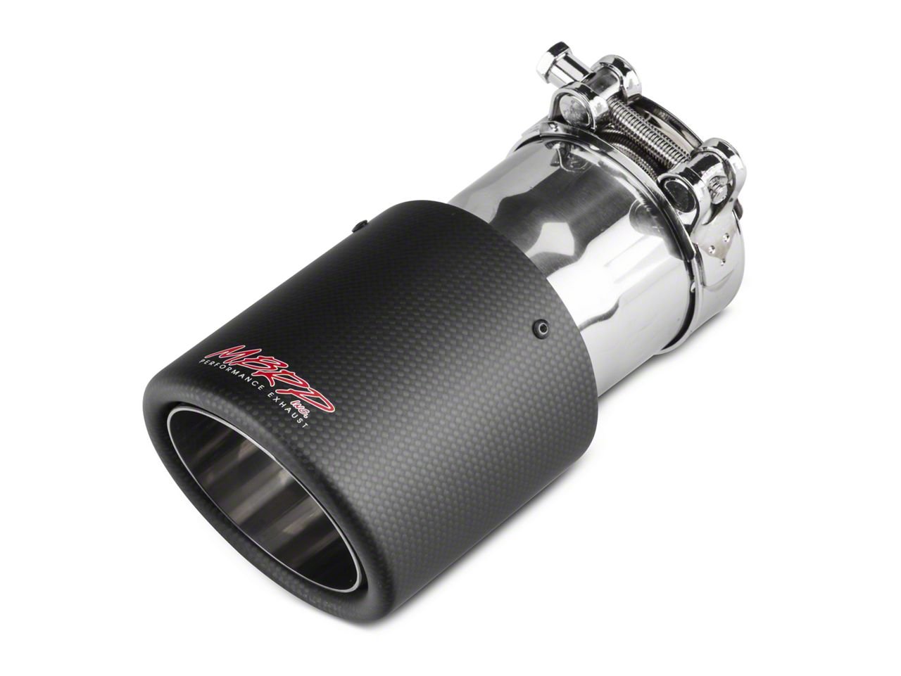 MBRP Mustang 4-Inch Carbon Fiber Exhaust Tip; 3-Inch Connection T5122CF ...