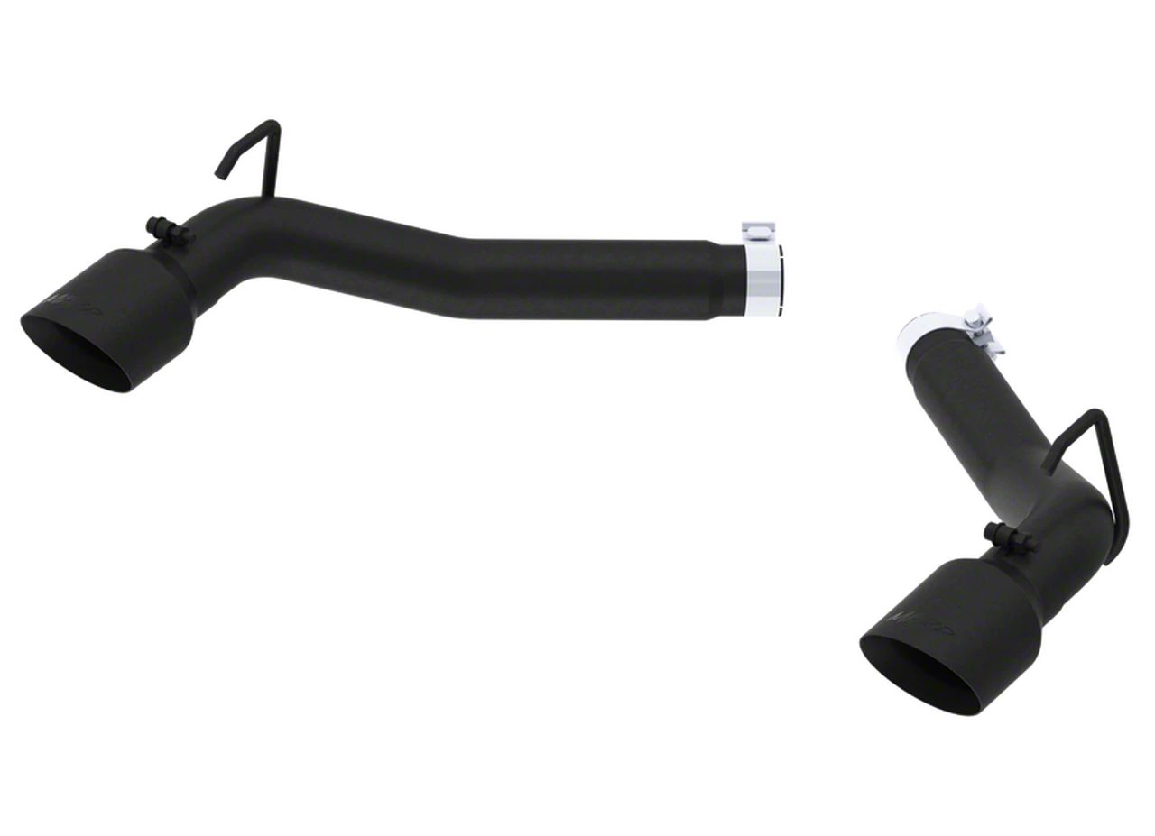 MBRP Armor BLK Muffler Delete Axle-Back Exhaust (10-15 V6 Camaro)