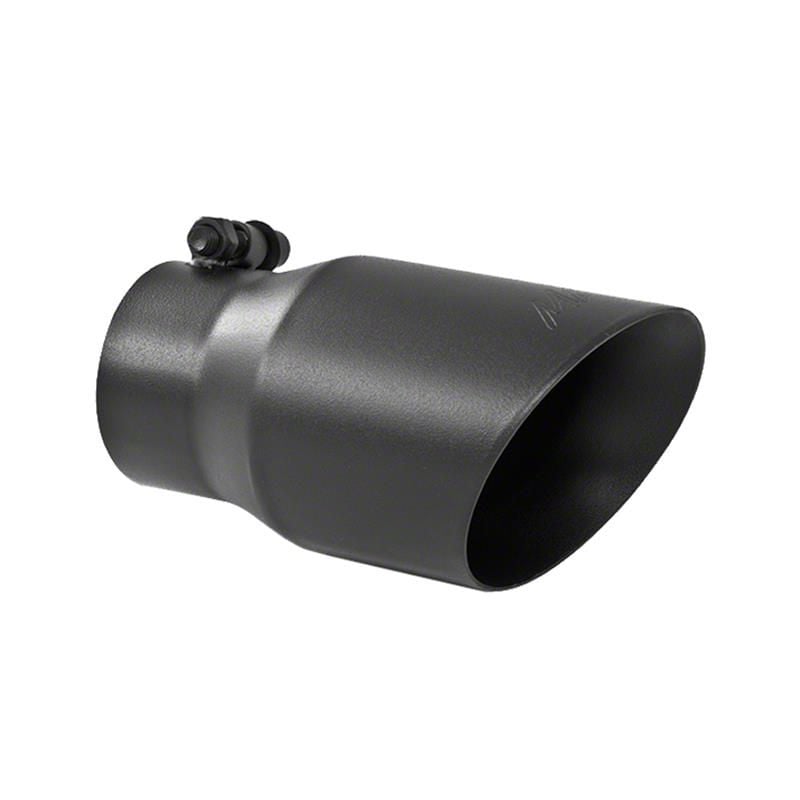 MBRP Charger 4-Inch Dual Wall Angled Exhaust Tip; Black T5122BLK (Fits ...