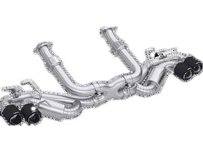 MBRP Armor Pro Cat-Back Exhaust with Carbon Fiber Tips (20-25 6.2L Corvette C8 w/ NPP Dual Mode Exhaust)