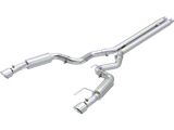 MBRP Armor Lite Cat-Back Exhaust; Race Version (24-25 Mustang GT Fastback w/o Active Exhaust)