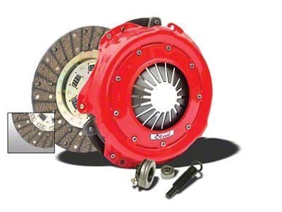 McLeod Street Pro Organic Clutch Kit with Master Cylinder; 23-Spline (97-04 Corvette C5)