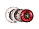 McLeod Mag Force Racing Double Disc Sintered Iron Clutch Kit with 157-Tooth Aluminum Flywheel; Strap Drive; 26-Spline (79-95 V8 Mustang)