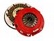 McLeod Original Street Twin Disc Organic Clutch Kit with 6-Bolt Steel Flywheel for Cable Linkage Applications; 10-Spline (96-10 4.6L Mustang)