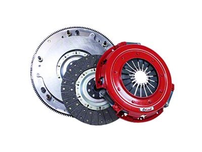 McLeod Original Street Twin Disc Ceramic Clutch Kit with 8-Bolt Steel Flywheel; 26-Spline (96-04 Mustang GT, Cobra)