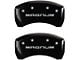 MGP Brake Caliper Covers with Magnum Logo; Black; Front and Rear (06-10 Charger Daytona R/T, R/T)