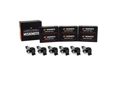 Mishimoto Ignition Coil; 6-Pack (10-16 3.6L Camaro)