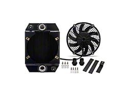 Mishimoto Universal Drag Race Performance Aluminum Radiator; Black (Universal; Some Adaptation May Be Required)