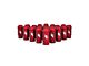 Mishimoto Red Locking Lug Nut Kit; 1/2-Inch x 20; Set of 20 (79-14 Mustang)