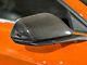 MMD Mirror Covers; Carbon Fiber (15-23 Mustang w/ Mirror Signals)