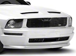 MMD by FOOSE Billet Upper Replacement Grille; Black (05-09 Mustang V6)