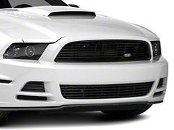 MMD by FOOSE Billet Upper Replacement Grille; Black (13-14 Mustang GT)