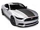 MMD by FOOSE Center Line Graphic Kit - Silver and Orange (15-17 Mustang Fastback)