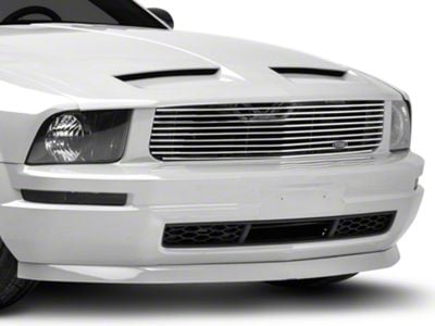 MMD by FOOSE Billet Upper Replacement Grille - Polished (05-09 Mustang V6)