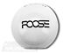 MMD by FOOSE Retro Style 5-Speed Shift Knob w/ FOOSE logo; White (05-10 Mustang GT, V6)