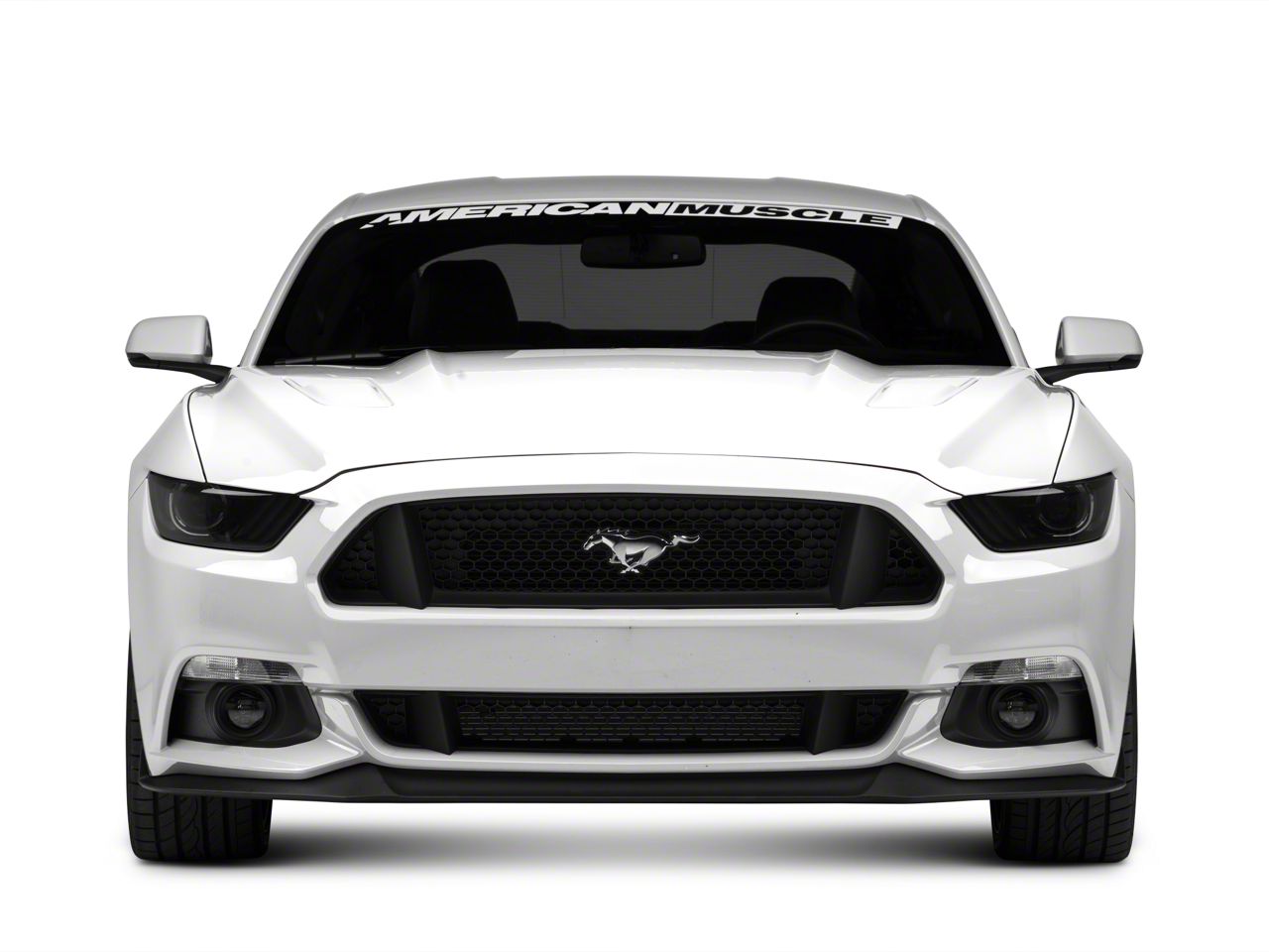 MMD Mustang GT350 Style Upper and Lower Grille Extensions 393900 (15-17 ...