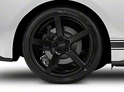 MMD 551C Matte Black Wheel; Rear Only; 20x10; 45mm Offset (15-23 Mustang GT, EcoBoost, V6)