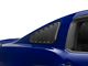 MMD Classic Quarter Window Louvers; Satin Black (10-14 Mustang Coupe)