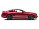 MMD CS Style Side Scoops; Satin Black (05-09 Mustang)