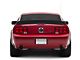 MMD Ducktail Rear Spoiler; Satin Black (05-09 Mustang)