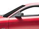 MMD Mirror Covers; Satin Black (05-09 Mustang)