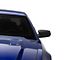 MMD Mirror Covers; Satin Black (10-14 Mustang)