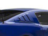 MMD Quarter Window Louvers; Pre-Painted (05-14 Mustang Coupe)