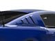 MMD Quarter Window Louvers; Pre-Painted (05-14 Mustang Coupe)